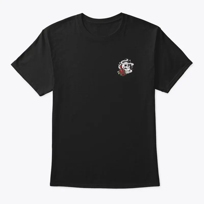 Rose and Skull Magic Ball Tee