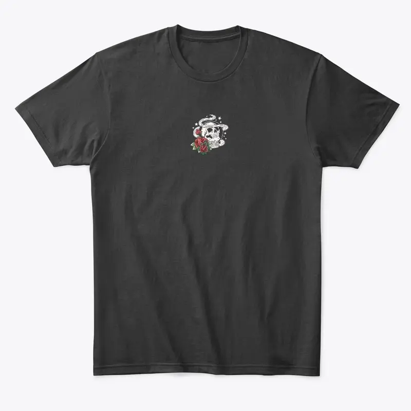 Rose and Skull Magic Ball Tee