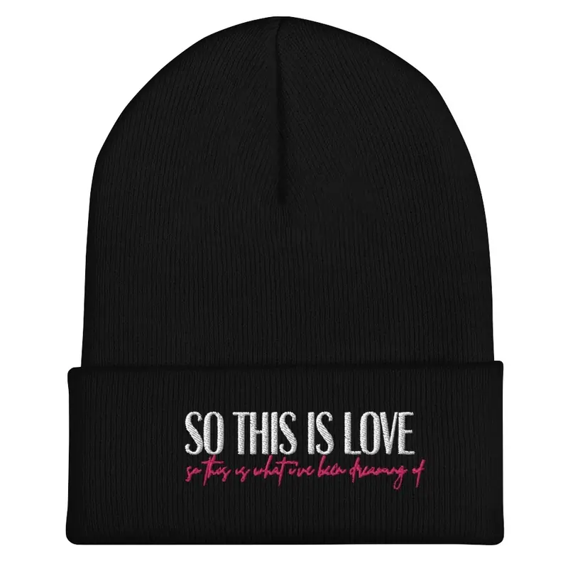 This is Love beanie 